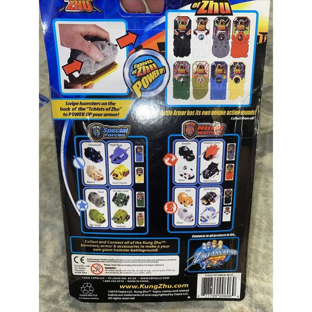 New Kung Zhu Battle Armor Ninja Warriors Azer/ Dark Jonin All ZHU‎ ZHU Hamsters